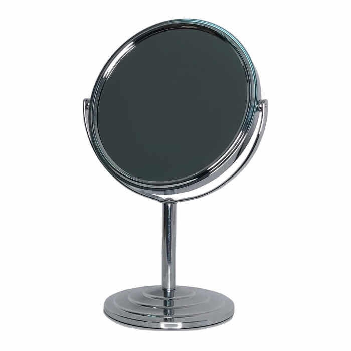 Oglinda cosmetica cu picior din Inox 20cm