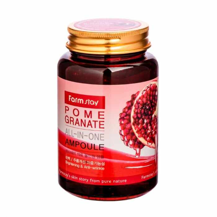 Ser concentrat pentru fata antirid hidratant Farmstay Pomegranate All-In-One Ampoule 250ml