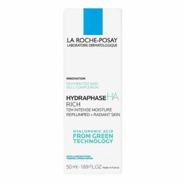 Crema intens hidratanta pentru ten sensibil si deshidratat Hydraphase Ha Rich, La Roche-Posay, 50 ml