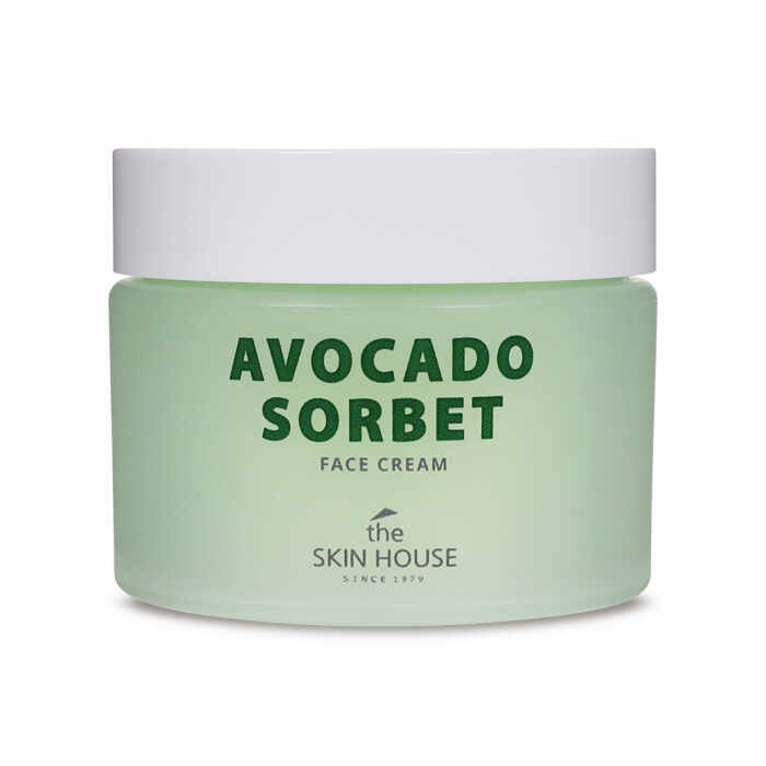 Crema-sorbet pentru fata nutritiva The Skin House Face Cream Avocado Sorbet 50ml
