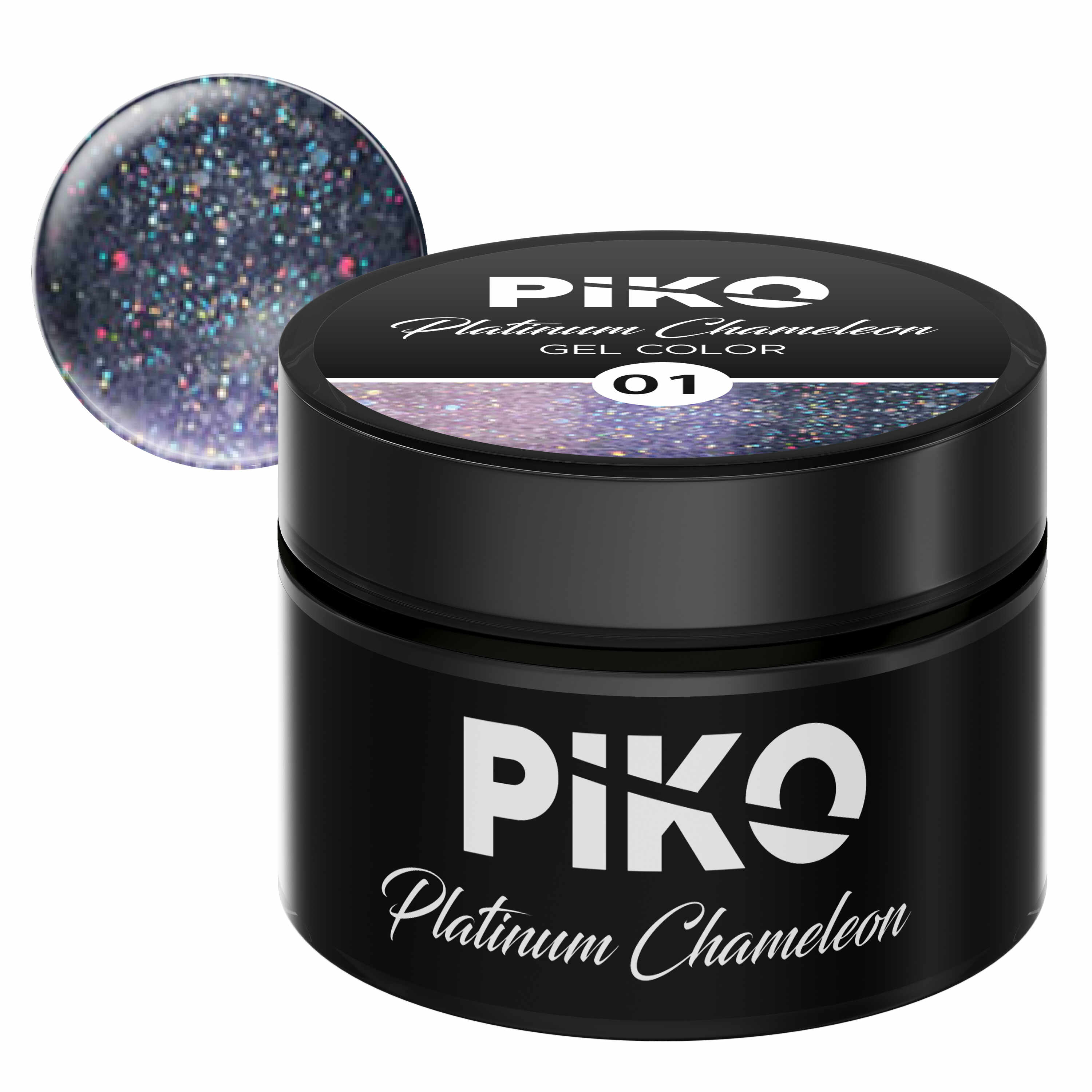 Gel color Piko, Platinum Chameleon, 5g, model 01