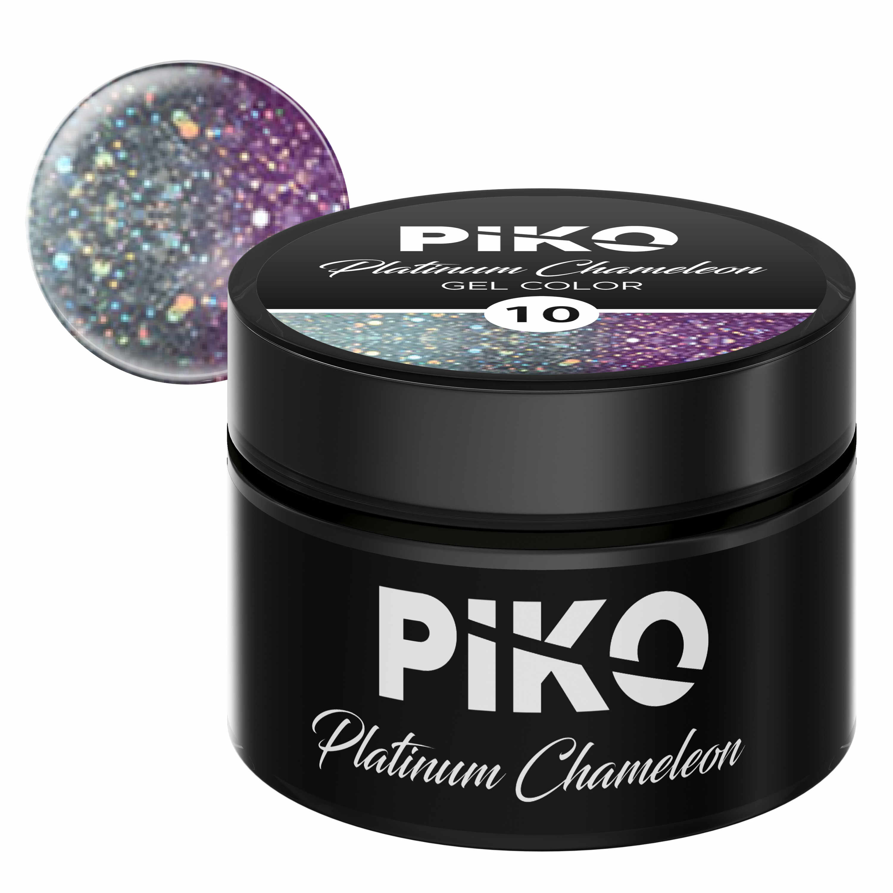 Gel color Piko, Platinum Chameleon, 5g, model 10