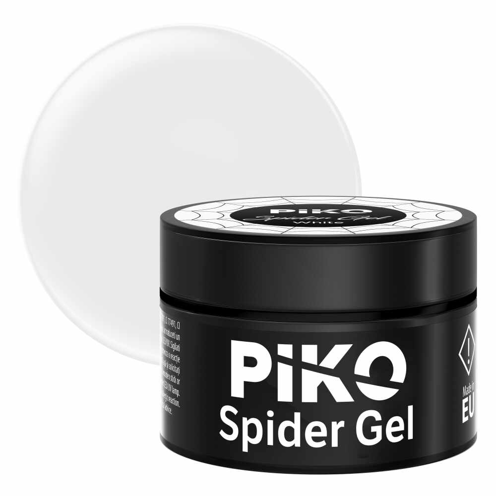 Gel de unghii PIKO spider gel alb
