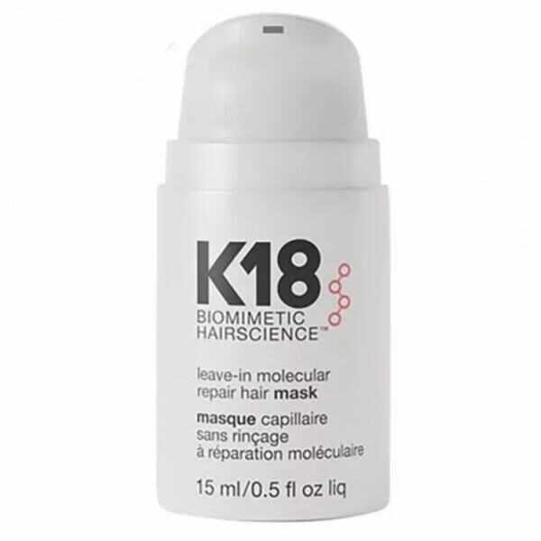 Masca Reparatoare pentru Par - K18 Biomimetic Hairscience Leave-In Repair Mask, 15 ml