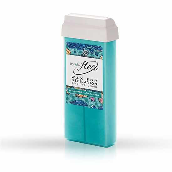 Ceara Epilatoare ItalWax Cartus Aquamarine Flex - 100 ml