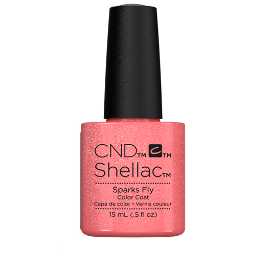 Lac unghii semipermanent CND Shellac Jumbo Sparks Fly 15ml 