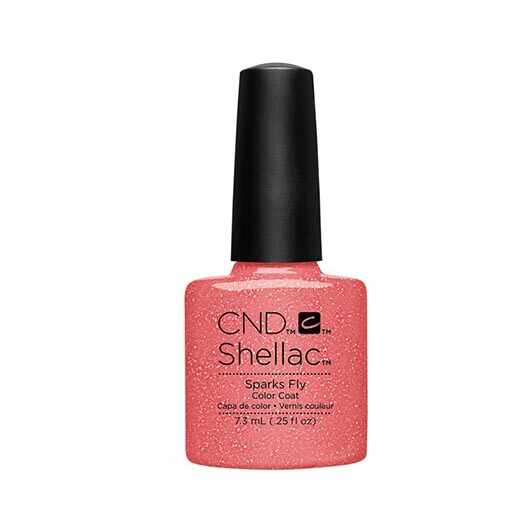 Lac unghii semipermanent CND Shellac Sparks Fly 7.3ml
