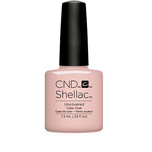 Lac unghii semipermanent CND Shellac Uncovered Nude Collection 7.3ml