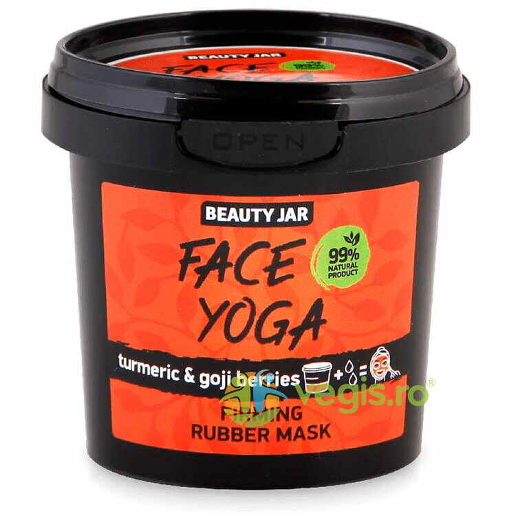 Masca Faciala Alginata pentru Fermitate cu Turmeric si Goji Face Yoga 20g