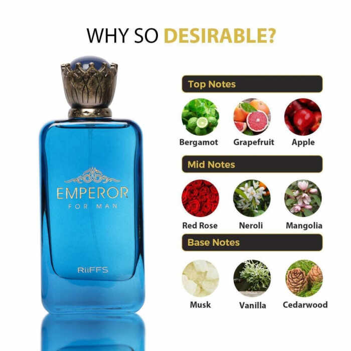 Parfum Emperor For Man, Riiffs, apa de parfum 100 ml, barbati