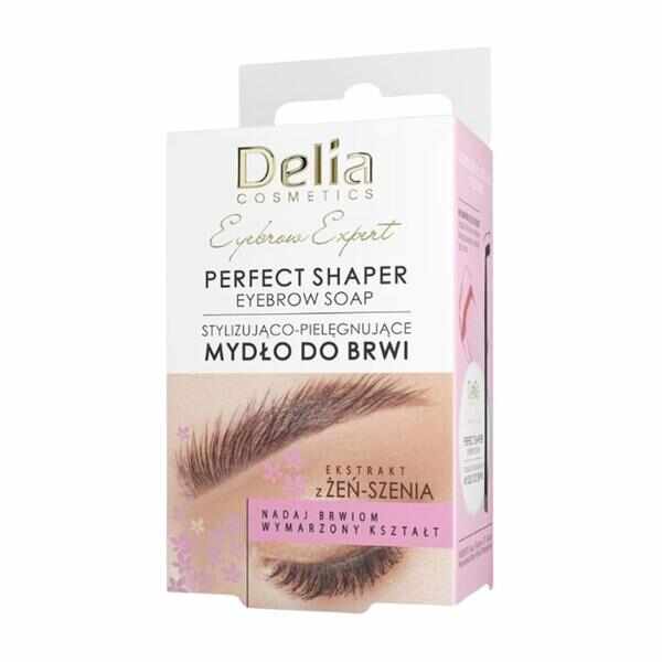 Sapun pentru Stilizarea Sprancenelor - Perfect Shaper Eyebrow Soap, Delia Cosmetics, 10 ml