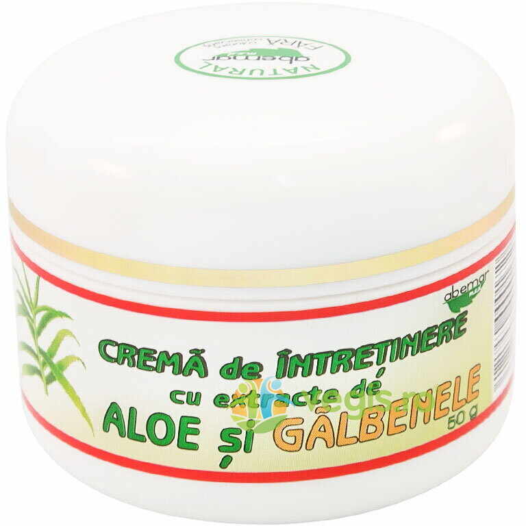 Crema de Intretinere cu Extract de Aloe si Galbenele 50g