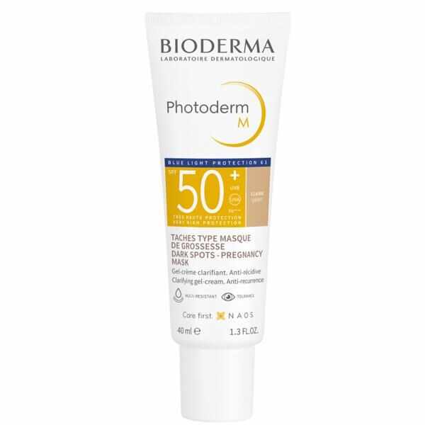 Gel-crema corectoare cu SPF50+ deschis Photoderm M, Bioderma, 40 ml