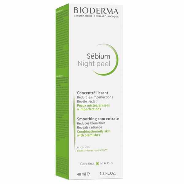 Ser cu efect de peeling Sebium, Bioderma, 40 ml