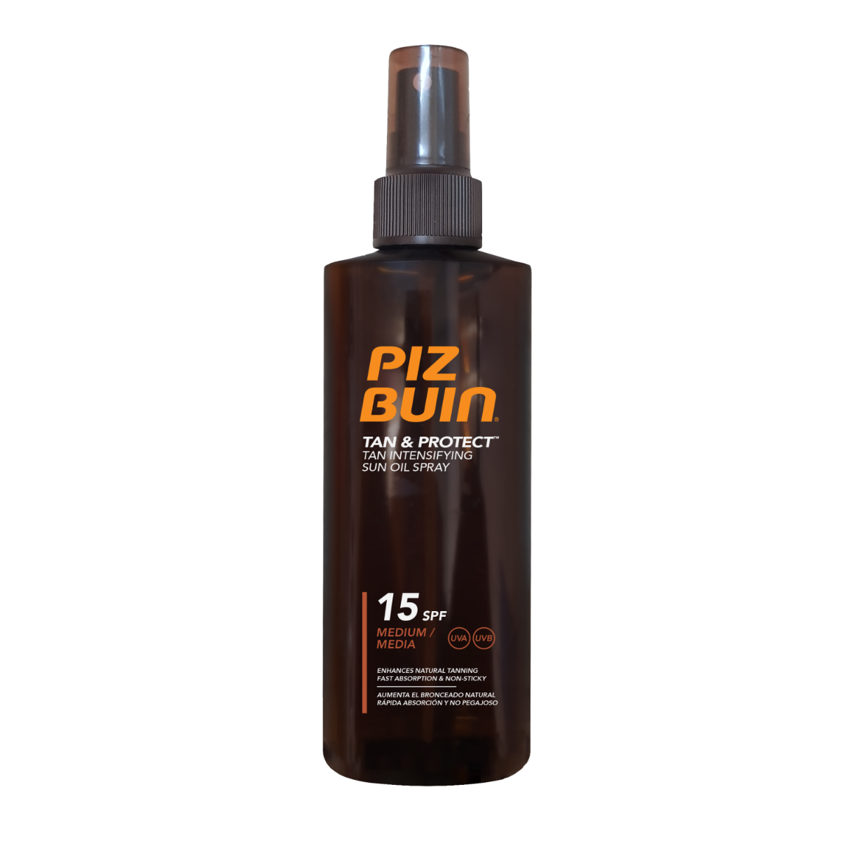Spray ulei pentru bronzare accelerata SPF 15 Tan & Protect Piz Buin