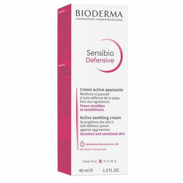 Crema calmanta Sensibio Defensive, Bioderma, 40 ml