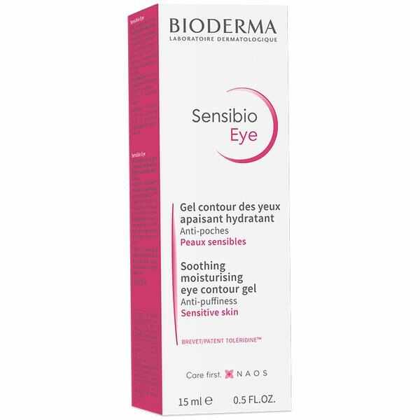 Gel contur ochi Sensibio, Bioderma, 15 ml