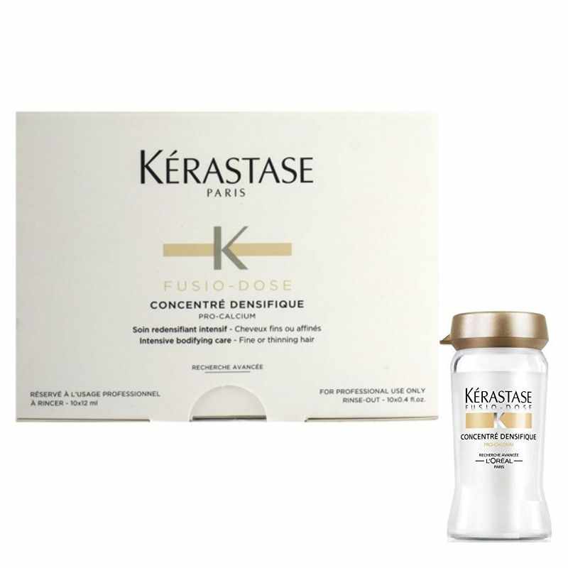 Tratament Intensiv Par Fin, Subtire - Kerastase Fusio - Dose Concentre Densifique 10 fiole x 12 ml