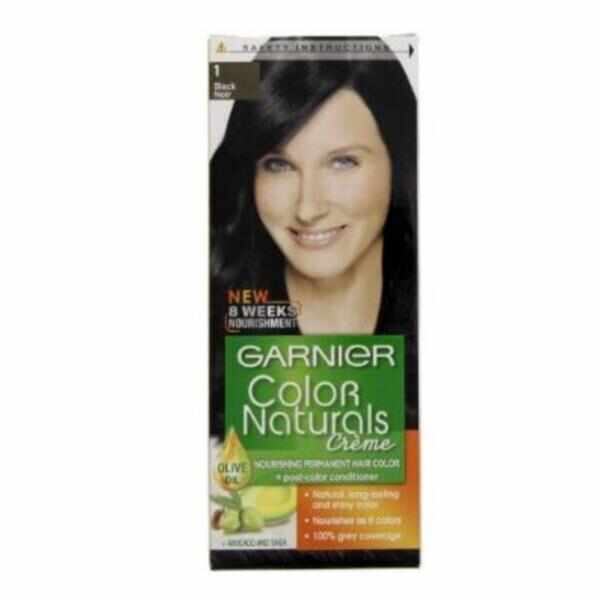 Vopsea de păr Garnier Color Naturals 1 Negru, 110 ml