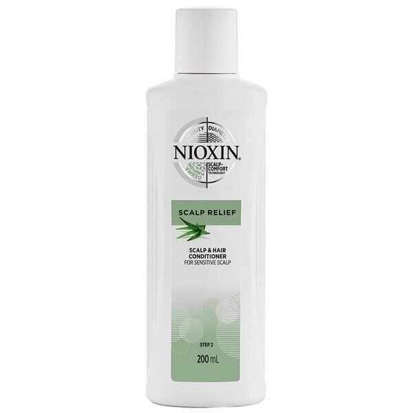 Balsam pentru Scalp Sensibil - Nioxin Scalp Relief Scalp & Hair Conditioner Step 2, 200 ml
