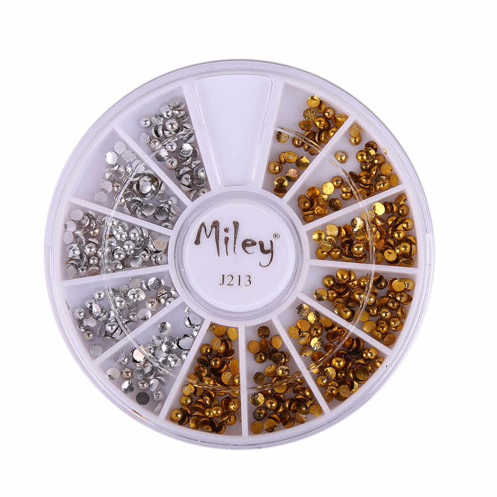 Carusel manichiura, Miley, auriu si argintiu