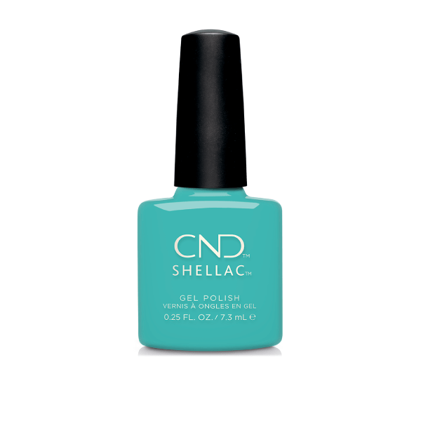 Lac unghii semipermanent CND Rise and Shine Shellac Oceanside 7.3ml