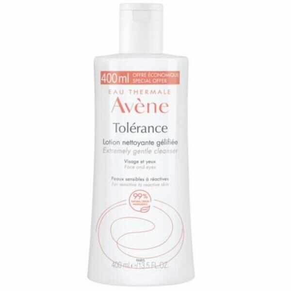 Lotiune gel demachianta Tolerance Control, Avene, 400 ml