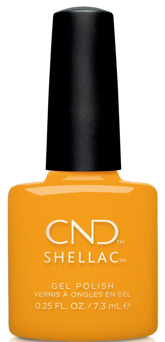 Lac unghii semipermanent CND Rise and Shine Shellac Among the Marigolds 7.3ml