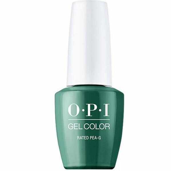 Lac de Unghii Semipermanent - OPI Gel Color Hollywood Rated Pea-G, 15 ml
