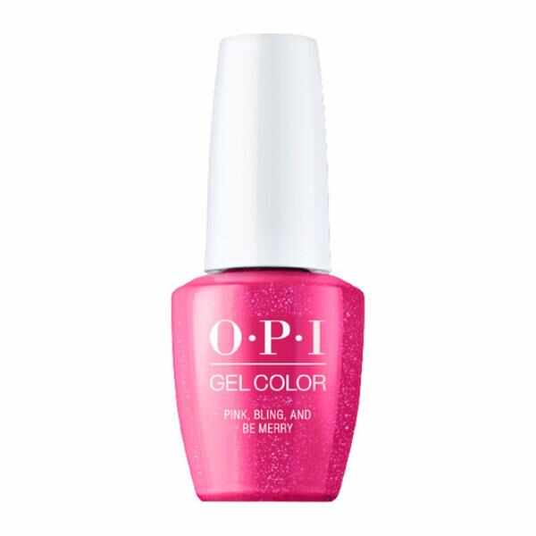 Lac de Unghii Semipermanent - OPI Gel Color Jewel Pink, Bling, and Be Merry, 15 ml