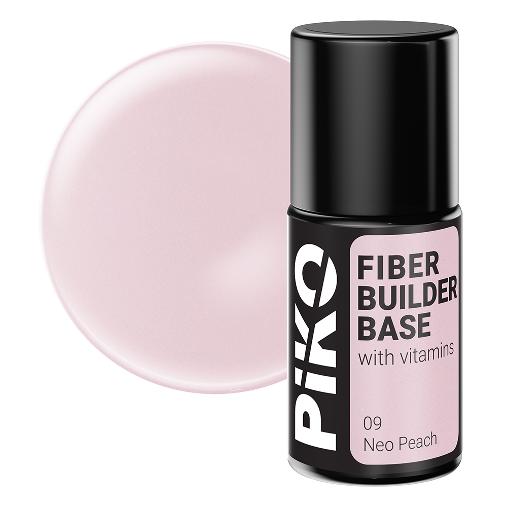 Fiber builder base cu Vitamine, Piko, 7 ml, Neo Peach