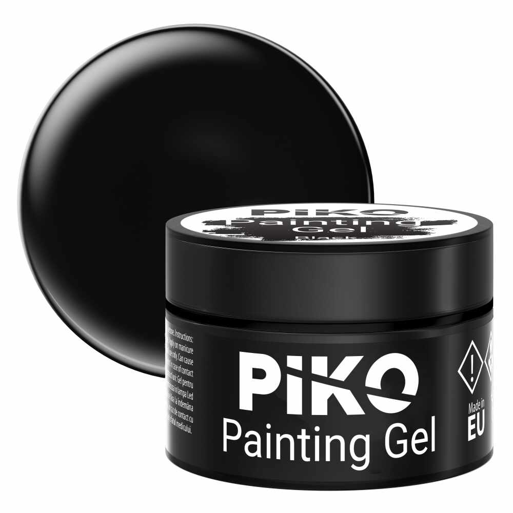 Gel de unghii Piko Painting Gel 01 BLACK 5g