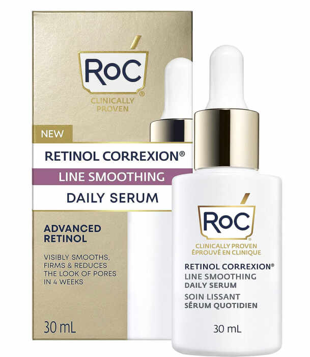 Ser anti-rid pentru ten RoC Retinol Correxion Line Smoothing Daily Serum, 30 ml