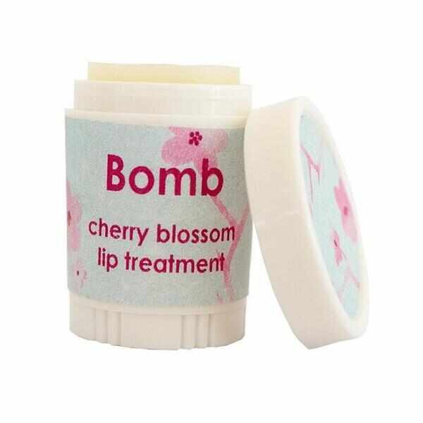 Balsam de buze tratament Cherry Blossom, Bomb Cosmetics, 4.5 g
