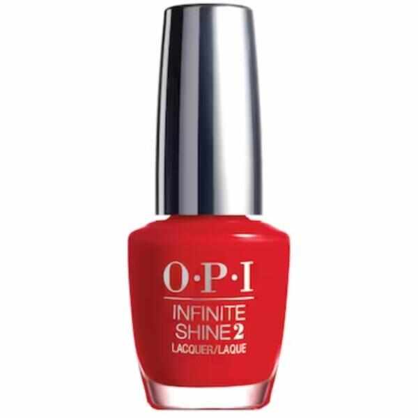 Lac de unghii OPI Infinite Shine Unequivocally Crimson, 15 ml