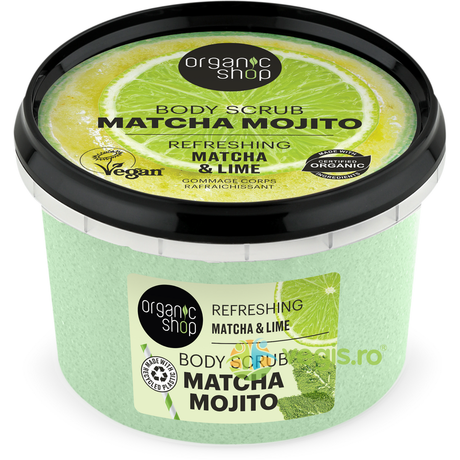 Scrub de Corp cu Matcha si Lime Matcha Mojito 250ml