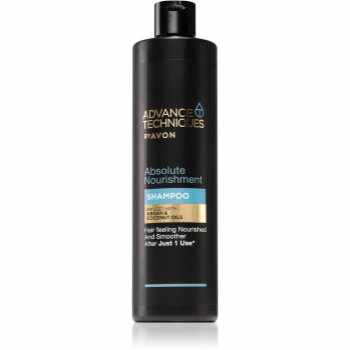 Avon Advance Techniques Absolute Nourishment Șampon nutritiv cu ulei de argan marocan pentru toate tipurile de păr