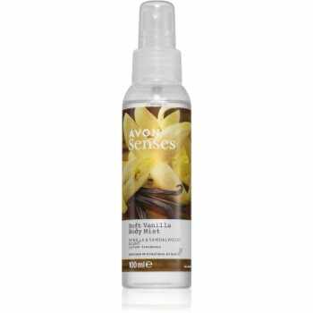 Avon Naturals Care Vanilla & Sandalwood spray racoritor de corp cu vanilie si lemn de santal