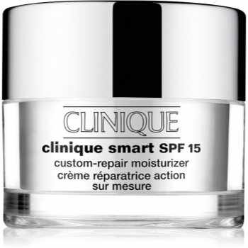 Clinique Clinique Smart™ SPF 15 Custom-Repair Moisturizer crema de zi hidratanta anti-rid pentru ten gras SPF 15