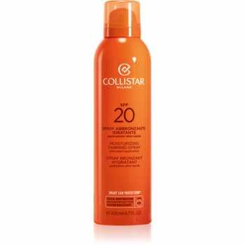 Collistar Special Perfect Tan Moisturizing Tanning Spray spray solar SPF 20