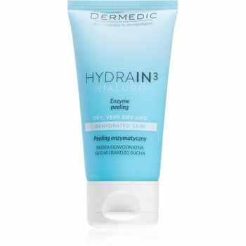 Dermedic Hydrain3 Hialuro peeling enzimatic pentru pielea uscata si deshidratata