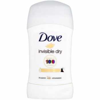 Dove Invisible Dry Antiperspirant deodorant solid împotriva petelor albe 48 de ore