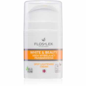 FlosLek Pharma White & Beauty crema cu efect de albire pentru tratament local