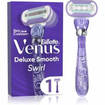 Gillette Venus Deluxe Smooth Swirl Aparat de ras + rezervă lame