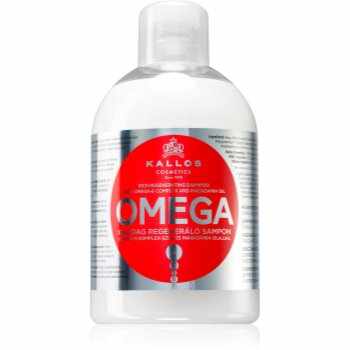 Kallos Omega sampon pentru regenerare cu ulei de macadamia si complex omega 6