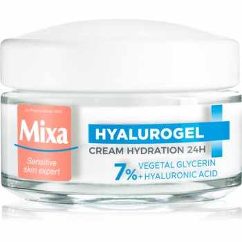 MIXA Hyalurogel Light crema de fata hidratanta cu acid hialuronic