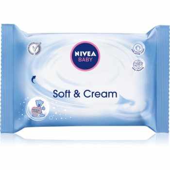 Nivea Baby Soft & Cream servetele pentru curatare