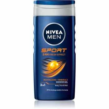 Nivea Men Sport gel de duș cu minerale