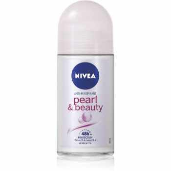 Nivea Pearl & Beauty deodorant roll-on antiperspirant pentru femei