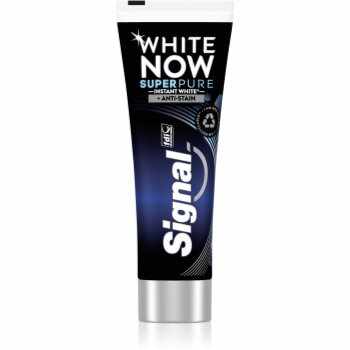 Signal White Now Men Super Pure pasta de dinti special pentru barbati cu efect de albire